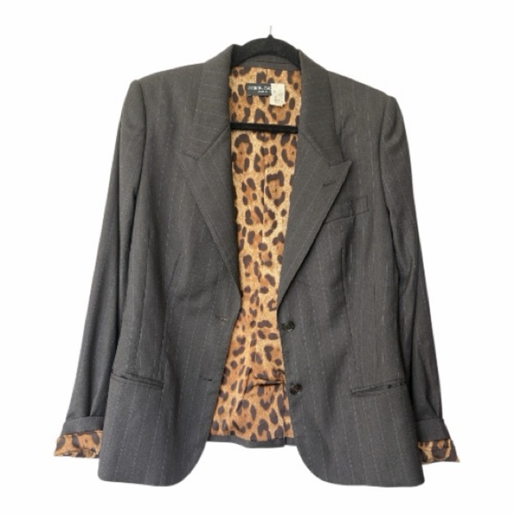 Dolce & Gabbana Leopard Print Fabric